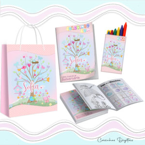 Kit Colorir Jardim Encantado