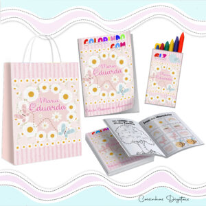 Kit Colorir Margarida