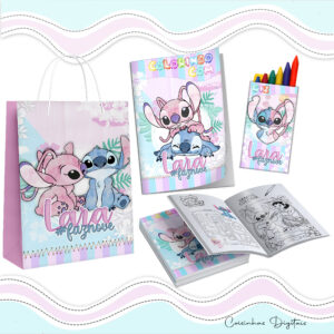 Kit Colorir Lilo e Stitch