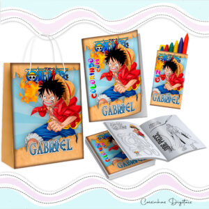 Kit Colorir One Piece