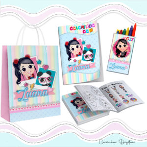 Kit Colorir Luluca Games