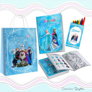 Kit Colorir Frozen
