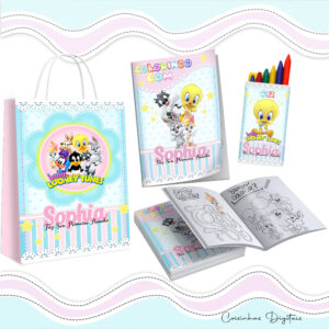 Kit Colorir Looney Tunes