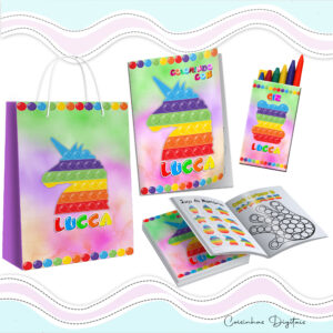 Kit Colorir Pop It