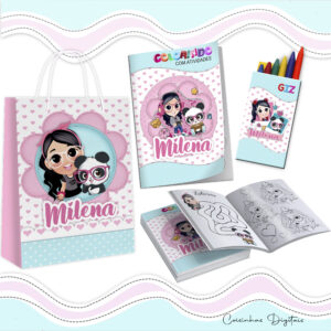Kit Colorir Luluca Games