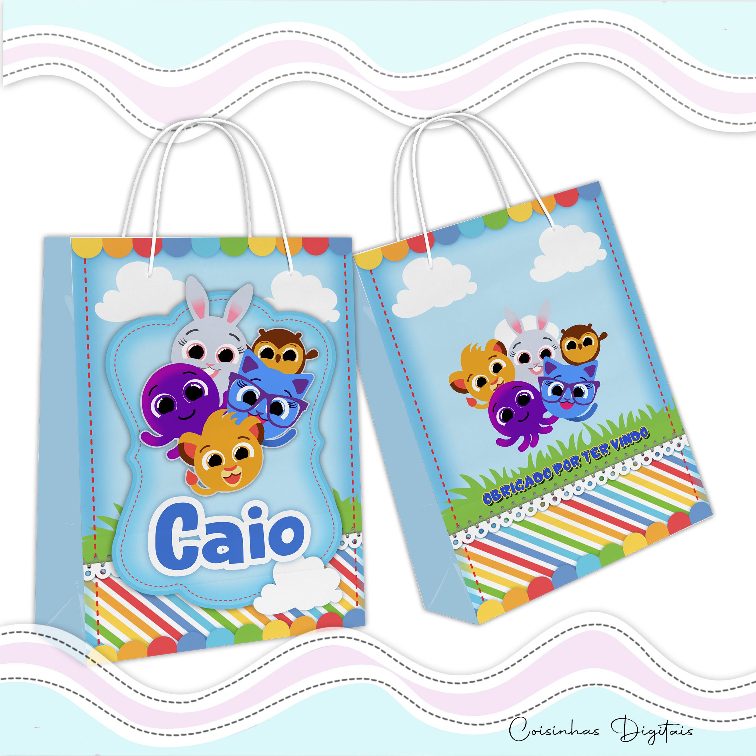 Kit Colorir Bolofofo Menino - Imagem 3