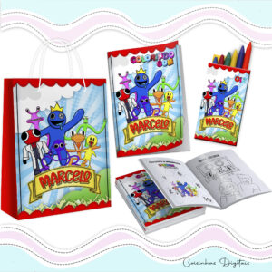 Kit Colorir Rainbow Friends