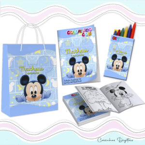Kit Colorir Disney Baby