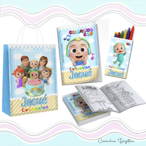 Kit Colorir Cocomelon