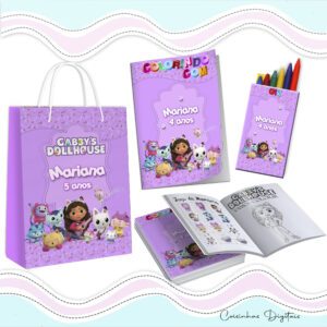 Kit Colorir Gabby