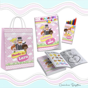 Kit Colorir Mundo B I T A
