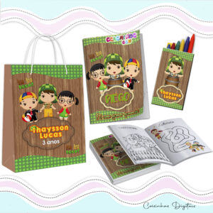 Kit Colorir Chaves