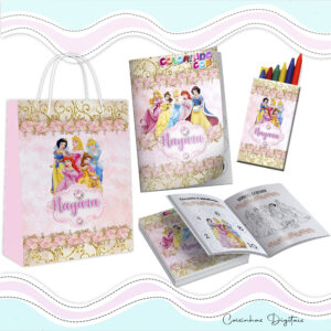 Kit Colorir As Princesas