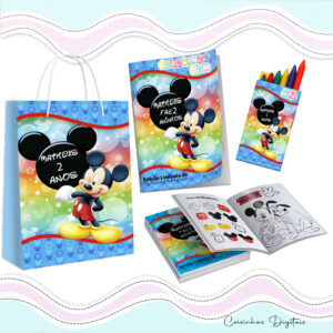 Kit Colorir Mickey