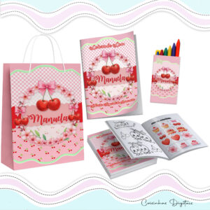 Kit Colorir Cerejinha