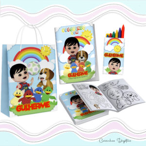 Kit Colorir Bento e Totó