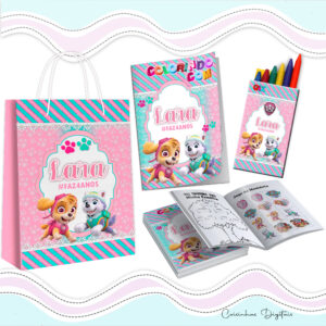 Kit Colorir Everest e Skye