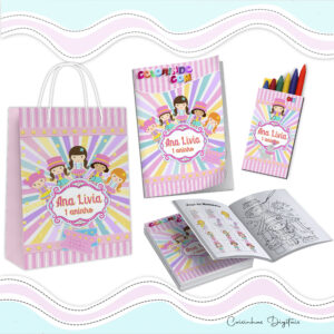 Kit Colorir Circo Candy