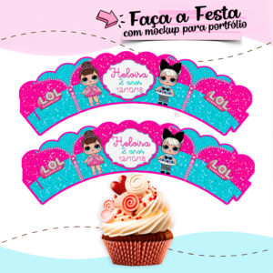 Wrapper para Cupcakes Lol