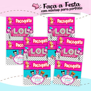 Rótulo para Paçoquita Lol