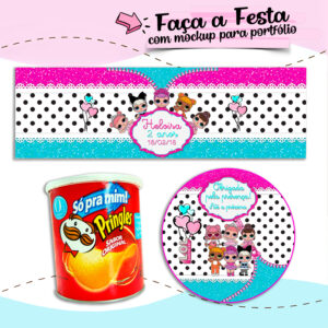 Rótulo para Batata Pringles Lol