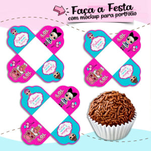 Forminha para Docinhos Lol