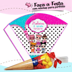 Cone para Guloseimas Lol