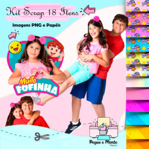 Kit Scrap Digital Maria Clara e JP