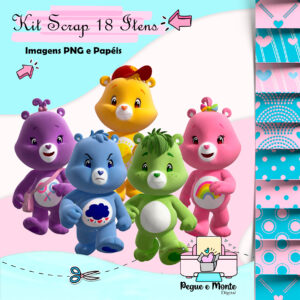 Kit Scrap Digital Ursinhos Carinhosos