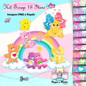 Kit Scrap Digital Ursinhos Carinhosos