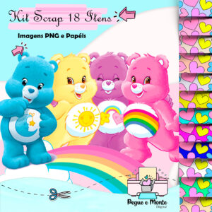 Kit Scrap Digital Ursinhos Carinhosos