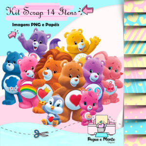 Kit Scrap Digital Ursinhos Carinhosos