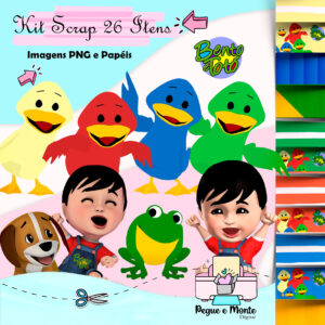 Kit Scrap Digital Bento e Totó
