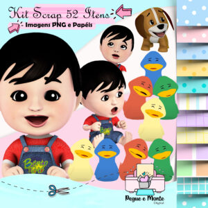 Kit Scrap Digital Bento e Totó