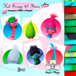 Kit Scrap Digital Trolls