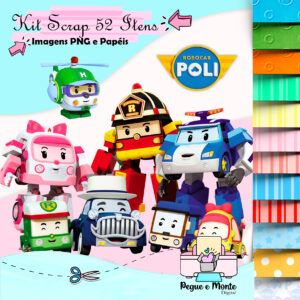 Kit Scrap Digital Poli