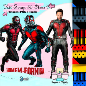 Kit Scrap Homem Formiga