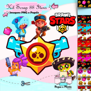 Kit Scrap Digital Brawl Stars
