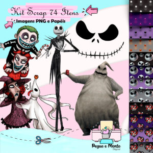 Kit Scrap Digital The Nightmare Before