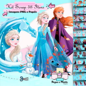 Kit Scrap Digital Frozen