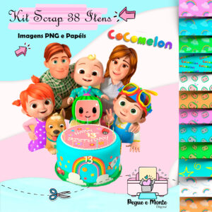 Kit Scrap Digital Cocomelon