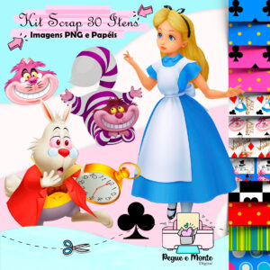 Kit Scrap Digital Alice