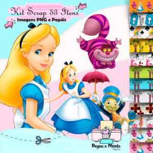 Kit Scrap Digital Alice