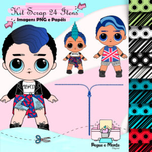Kit Scrap Digital Lol Menino