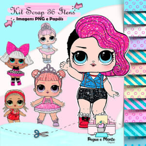Kit Scrap Digital Lol