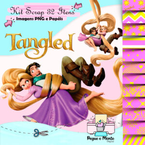 Kit Scrap Digital Rapunzel