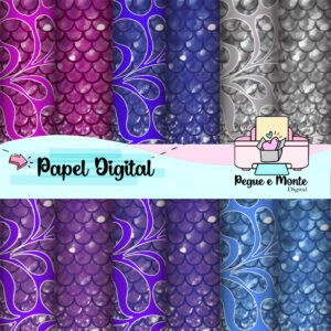 Papel Digital Sereia Color