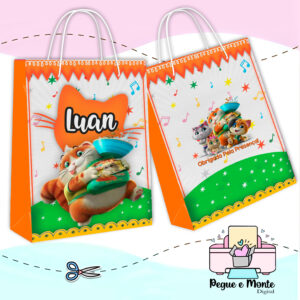 Sacolinha Personalizada Gatinhos