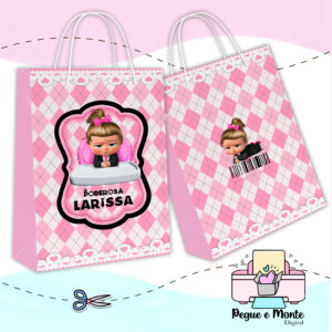 Sacolinha Personalizada A Poderosa Chefinha