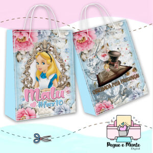 Sacolinha Personalizada Alice